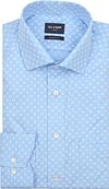 Olymp Luxor Shirt Print Logo Blue order online | 128484-11 | Suitable Slovakia