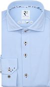 R2 Shirt Technical Knitted Dobby Light Blue order online | Suitable