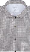 OLYMP Level 5 Overhemd Print Beige 219654-22 kopen | Suitable