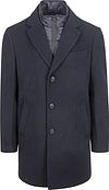 Suitable Coat Wolle Twill Navy JA-WOLCOAT-STBL-24.01 kaufen | Suitable