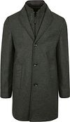 Suitable K150 Coat Wool Blend Plaid Dark Green order online | 1-46-065 kl 450 | Suitable Liechtenstein