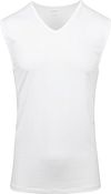 Mey V-hals Dry Cotton Muscle Singlet Hvit 46037