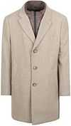 Suitable Kåpe Ull Twill Sand JA-WOLCOAT-STBL-24.03