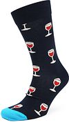 Happy Socks 2-Pack Wine