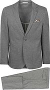 Suitable Flex Jersey Suit Grå SPE253028FL61ST-920