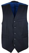 Suitable Gilet Piga Wol Donkerblauw PIGA GIPI-MAR-NAV