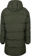 Superdry Veste Bouffante Long Hooded Vert Mousse Product / Achterkant