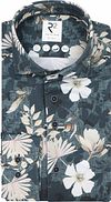 R2 Chemise Knitted Sorona Imprimé floral Marine 134.WSP.016-010 commander en ligne | Suitable
