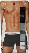 Bokserki Tommy Hilfiger Trunk czarne – zestaw 5 par Verpakking