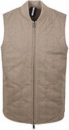 Profuomo Gilet Sans Manches Herringbone Sand PPWU30006B-F5 commander en ligne | Suitable