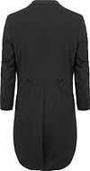 Schwarzer Blazer Frack Wollmix Prague Product / Achterkant