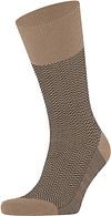 Falke Airport Herringstripe Strumpa Beige 12558-5038