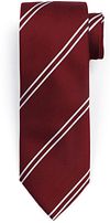 Suitable Seide-Krawatte Gestreift Bordeaux kaufen | TI25-17 | Suitable