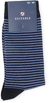 Suitable Chaussettes Bleu Rayé Product