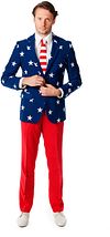 OppoSuits Stjärnor och Stripes Kostym OSUI-0023 Stars & Stripes