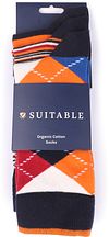 Suitable Chaussettes Lot de 3 paires Orange Verpakking
