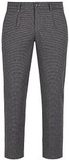 Suitable Pantalone Grigio PA-STBL-PIFL-AW26.06 pepita