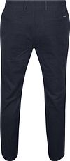 Scotch & Soda Chino Stuart Navy Product / Achterkant