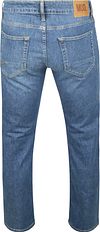 MUD Jeans Denim Regular Bryce Indigo Blå Product / Achterkant