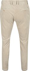 Alberto spodnie Jump Corduroy w kolorze greige Product / Achterkant