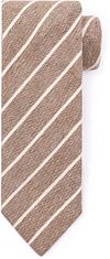 Suitable Krawatte Leinen Streif Beige TI23-25 kaufen | Suitable