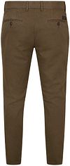 Steppin' Out Chino Newbury Heavy Twill Brown Product / Achterkant
