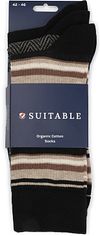 Suitable Sokken 3-Pack Print Zwart Multicolour Verpakking