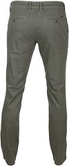 Passerende Chino Sartre Olive Product / Achterkant