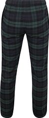 Steppin' Out Lounge Pants Plaid Dark Blue Green Product / Achterkant