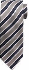 Silk Tie Stripes F82-10 order online | F82-10 Grey Stripe | Suitable Italy