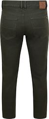 Steppin' Out Trousers 5-pocket Johnson Waffle Dark Green Product / Achterkant