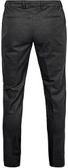Suitable Chino pied-de-poule antracite Product / Achterkant