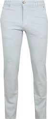 Passformen Chino Philo Flex Lyseblå PA-4WAYSTR-STBL-SILVER