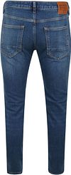 Scotch and Soda Skim Jeans Classic Blauw Product / Achterkant