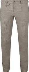 Suitable Chino Pico Pleat Flanel Print Beige PA-FLANPEP-25.02 order online | Suitable