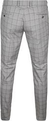 Suitable Chino Pico Grigio a quadri Product / Achterkant
