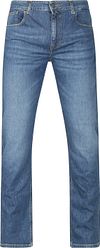 MUD Jeans Pantalón Azul Bryces mid straight cassie authentic indigo