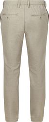 Alberto Bukse Jump Flanell Herringbone Beige Product / Achterkant