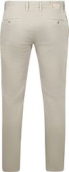 Chinosy Alberto Rob Stretch w kolorze greige Product / Achterkant