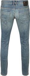 No Excess Jeans 712 Bleach Denim Product / Achterkant