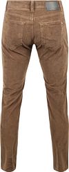 Pierre Cardin Buks Lyon Future Flex Corduroy Brun Product / Achterkant