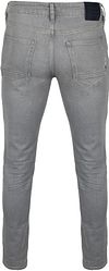 Scotch and Soda Jean Skim Gris Product / Achterkant