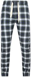 Steppin' Out Loungebukse Rutet Blå og Grønn SM1602.0005-2100