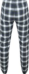 Steppin' Out Lounge-Hose Kariert Blau und Grün Product / Achterkant