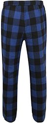 Steppin' Out  Pantalon Confort Plaid Bleu