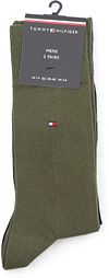 Tommy Hilfiger Klassisk 2-Pak Sokker Grøn Sort Product / Detail