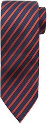 Stropdas Zijde Navy Rood Streep F82-1 F82-1 Navy/red Stripe kopen | Suitable