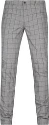 Suitable Chino Pico Grårutig 1-11-171 kl 710 ruit beige