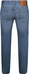 Levi’s 501 Broek Mid Blauw  Product / Achterkant