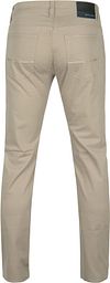 Pierre Cardin 5-lomme bukse Antibes Khaki Product / Achterkant